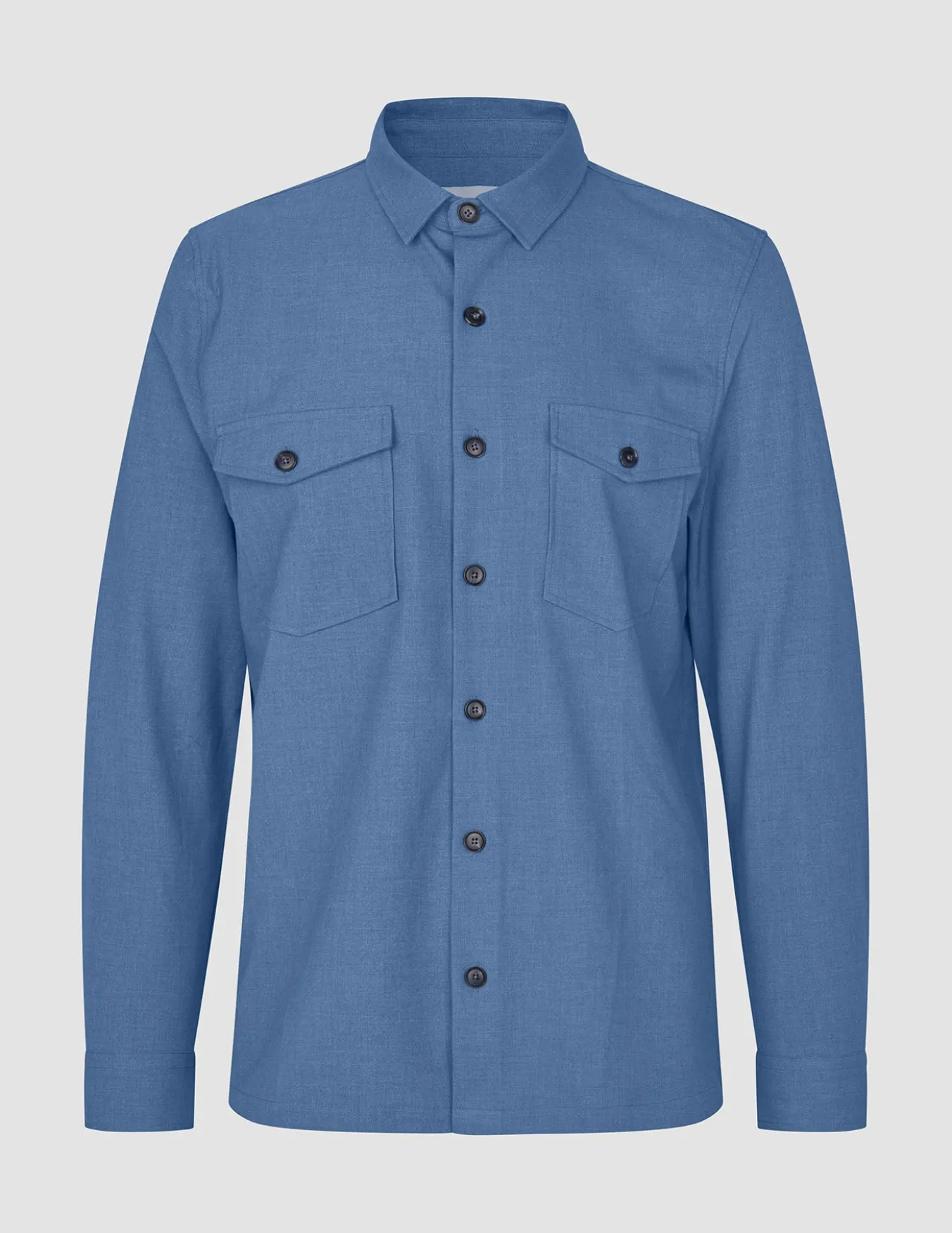 Ease Overshirt Blue Mirage