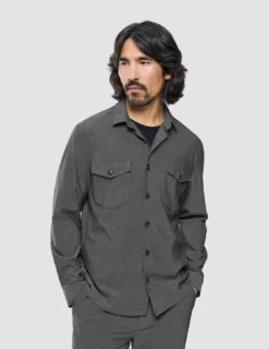 Ease Overshirt Dark Grey