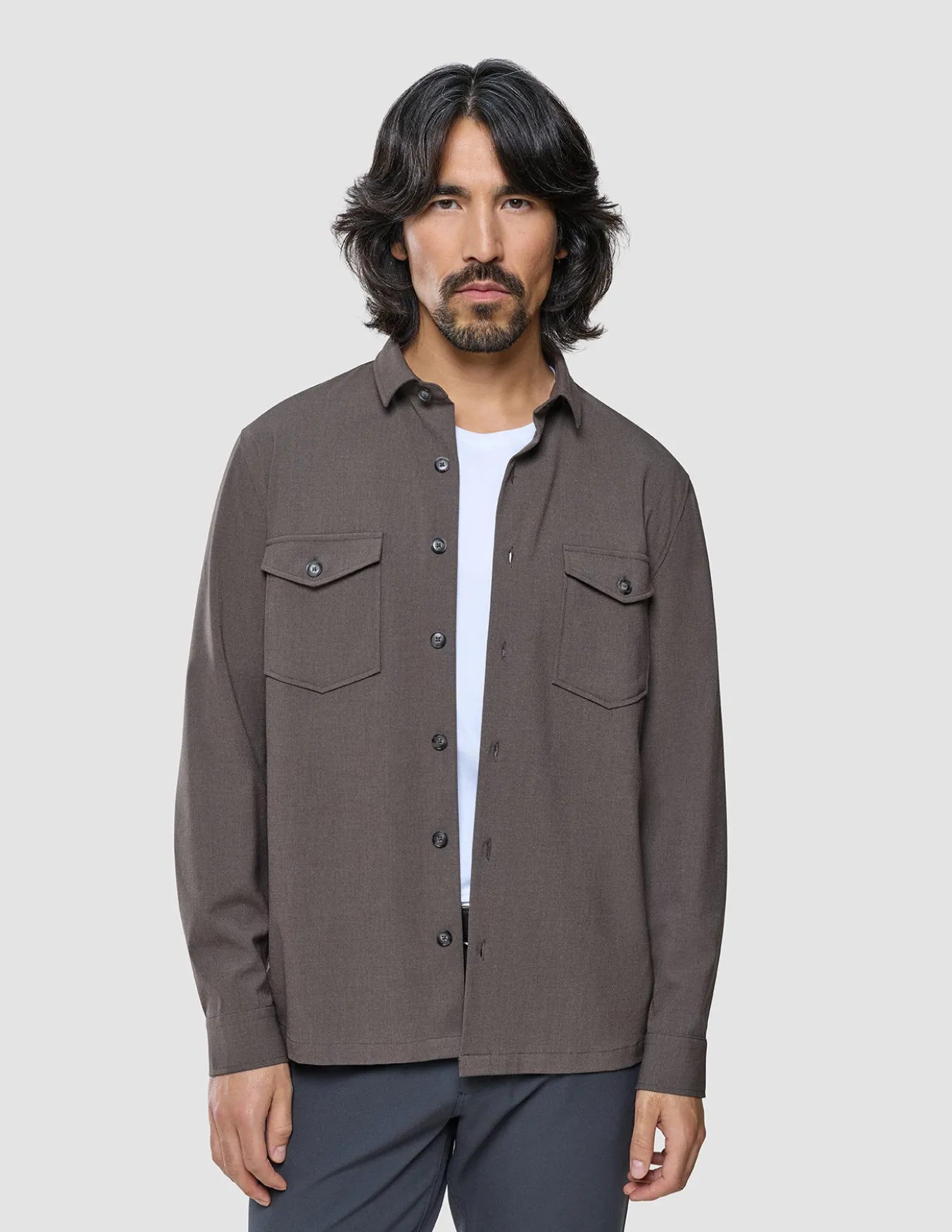Ease Overshirt Mocha