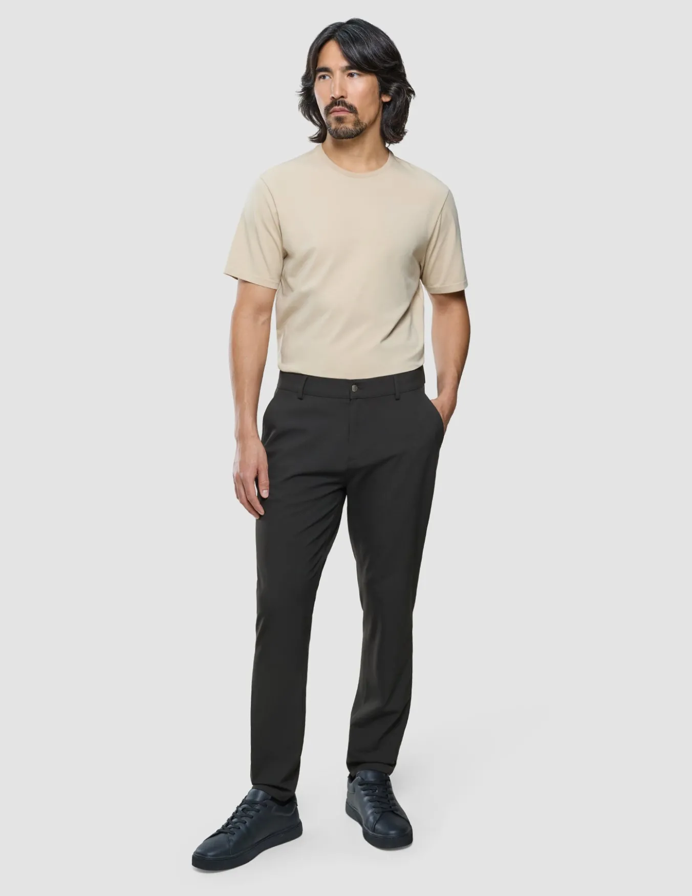 Ease Pants Slim Black