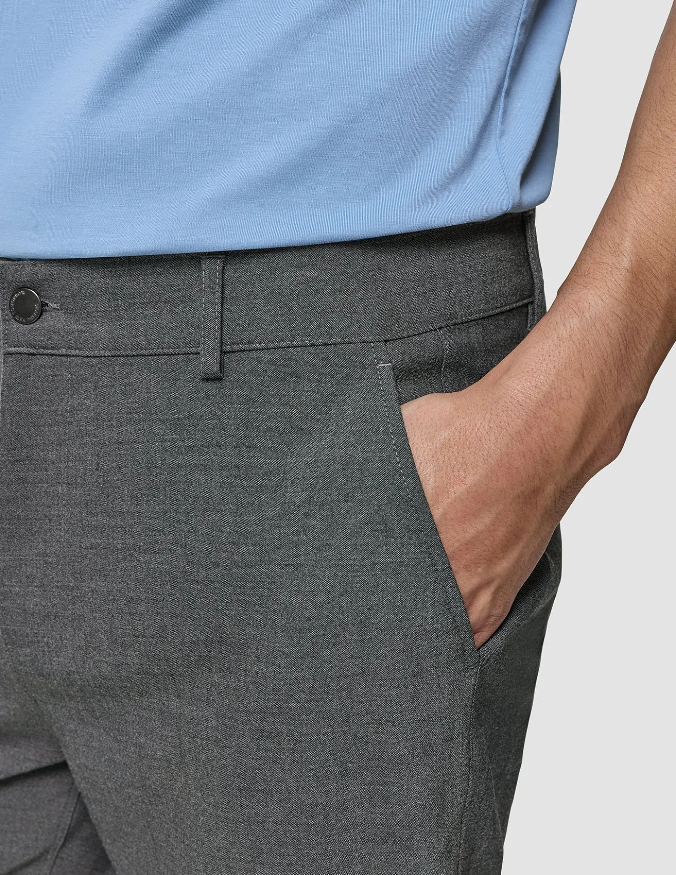 Ease Pants Slim Dark Grey