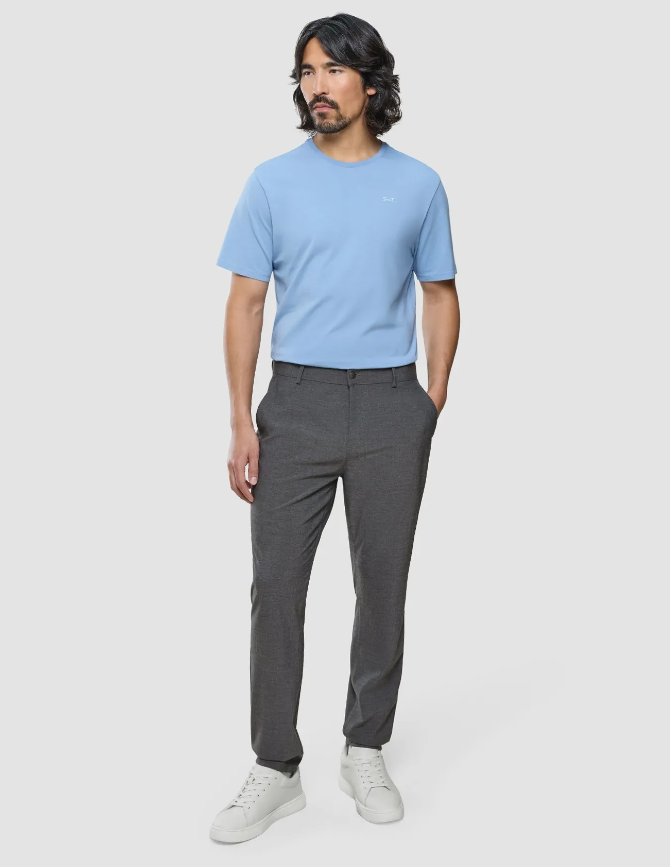 Ease Pants Slim Dark Grey