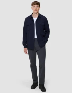 Effortless Overshirt Dark Navy