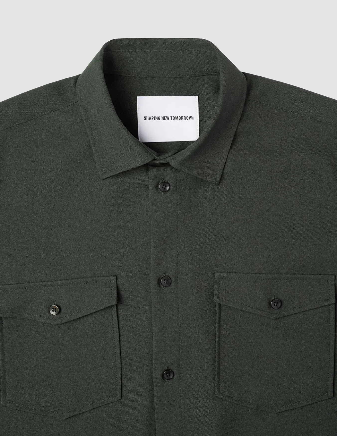 Effortless Overshirt Green Night