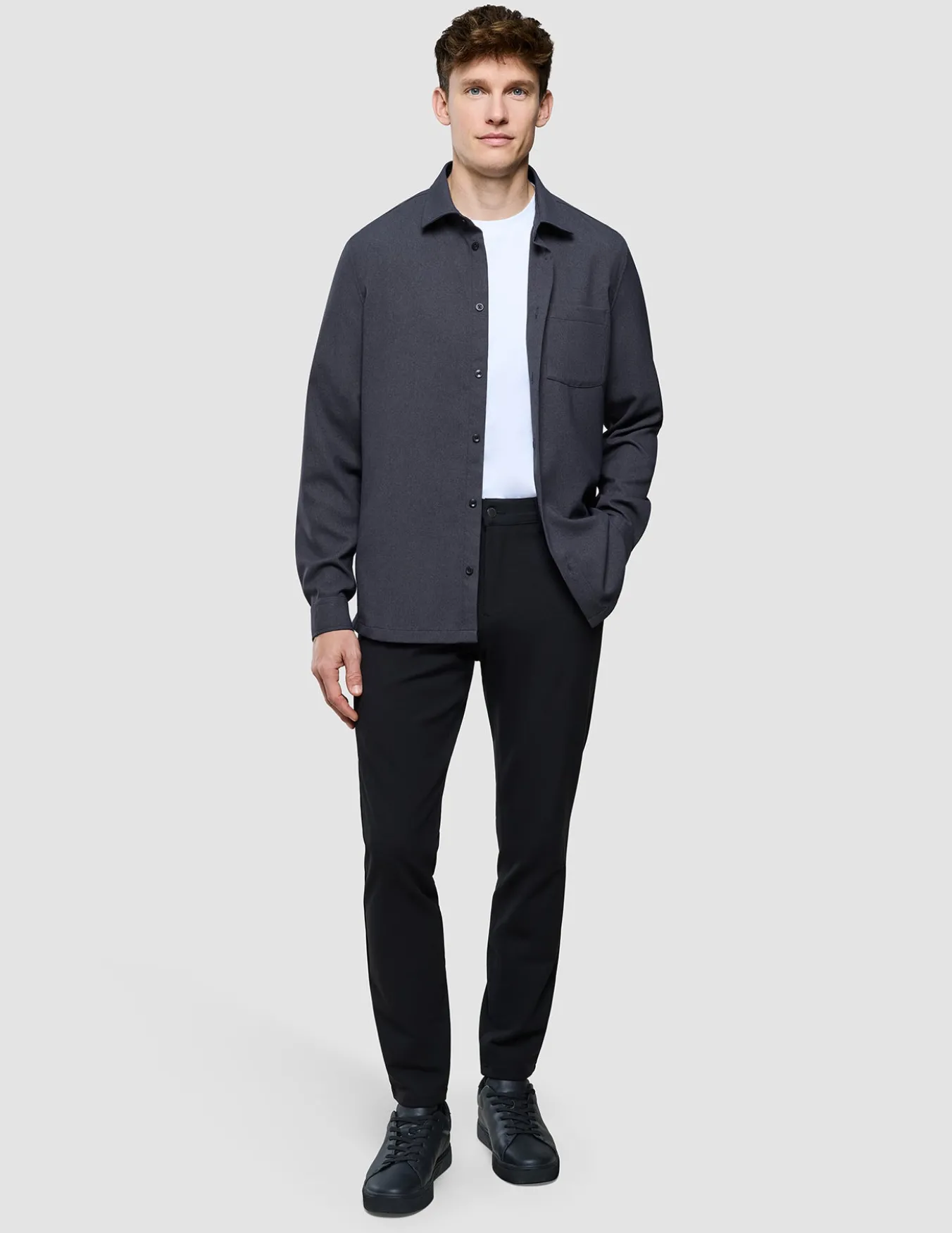 Effortless Shirt Dark Grey