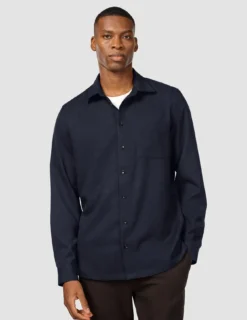 Effortless Shirt Dark Navy