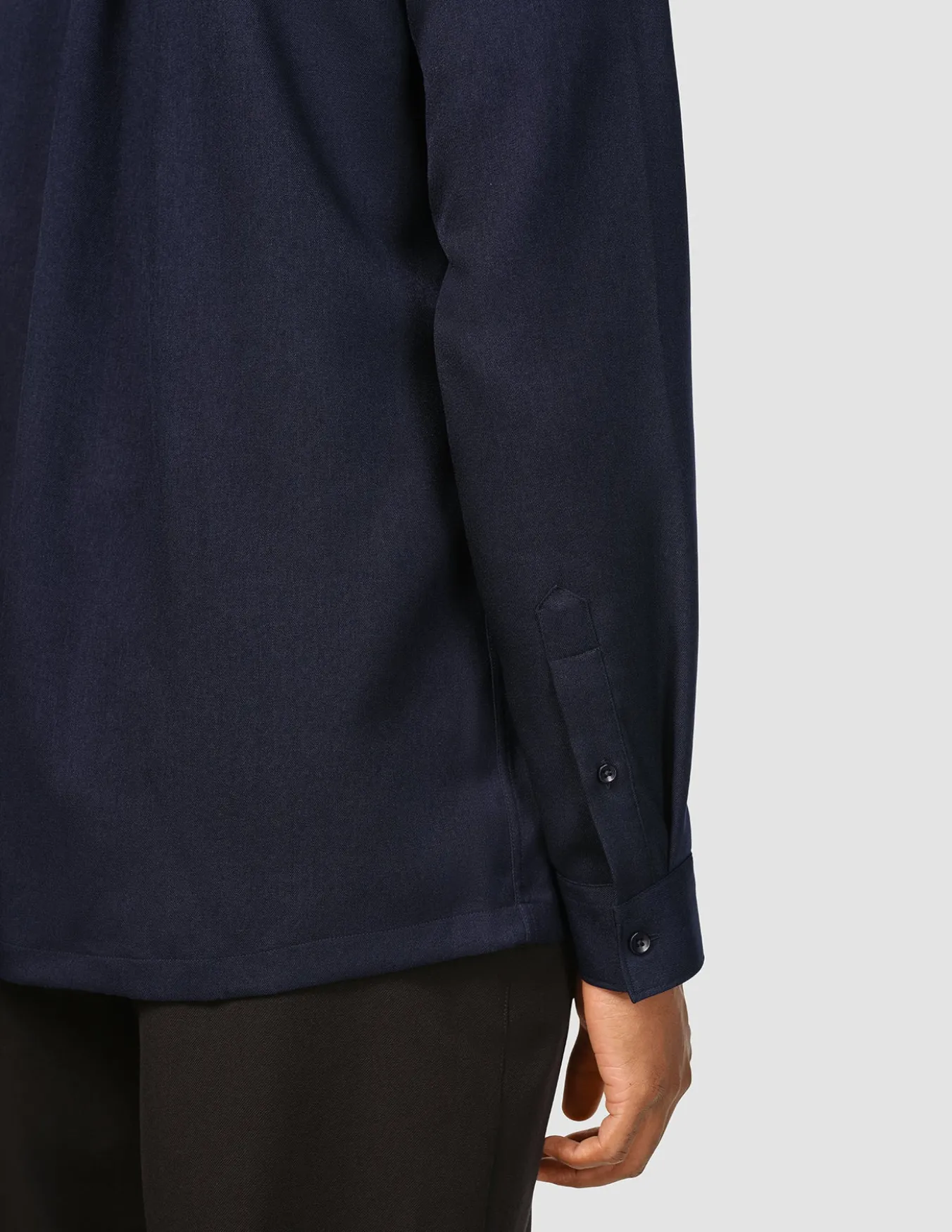 Effortless Shirt Dark Navy