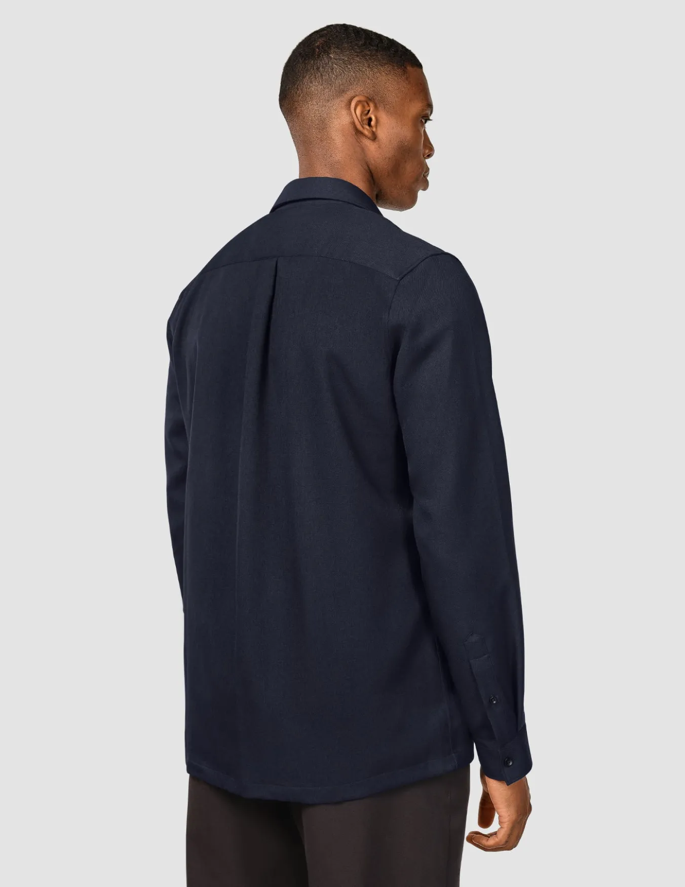 Effortless Shirt Dark Navy