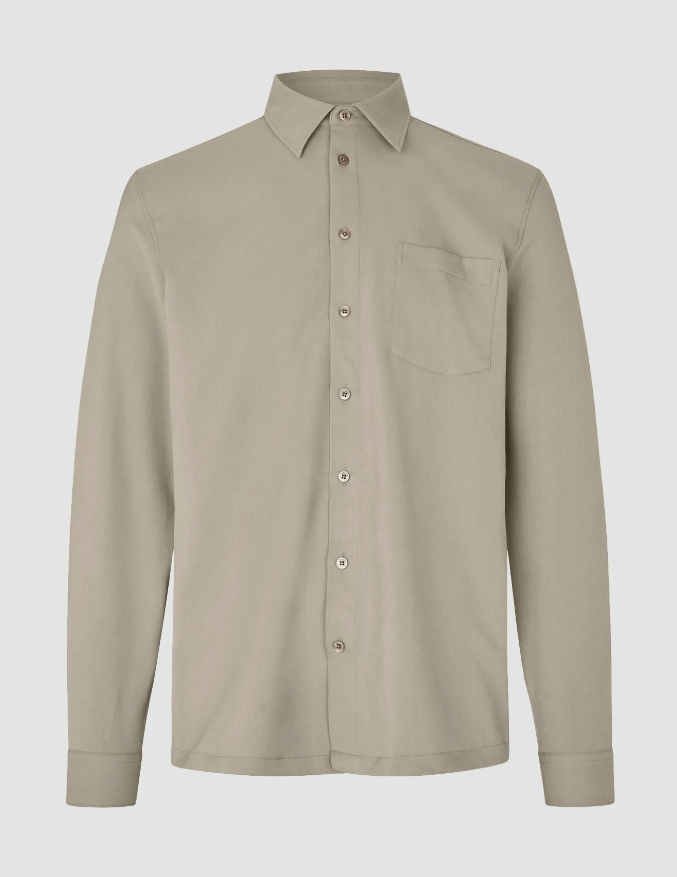 Effortless Shirt Stone Beige