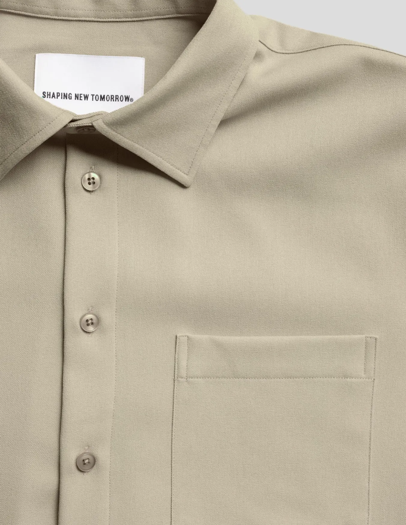 Effortless Shirt Stone Beige