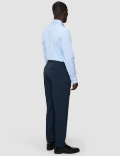 Elevated Shirt Light Blue Stripe Thin Slim