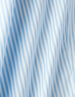 Elevated Shirt Light Blue Stripe Thin Slim