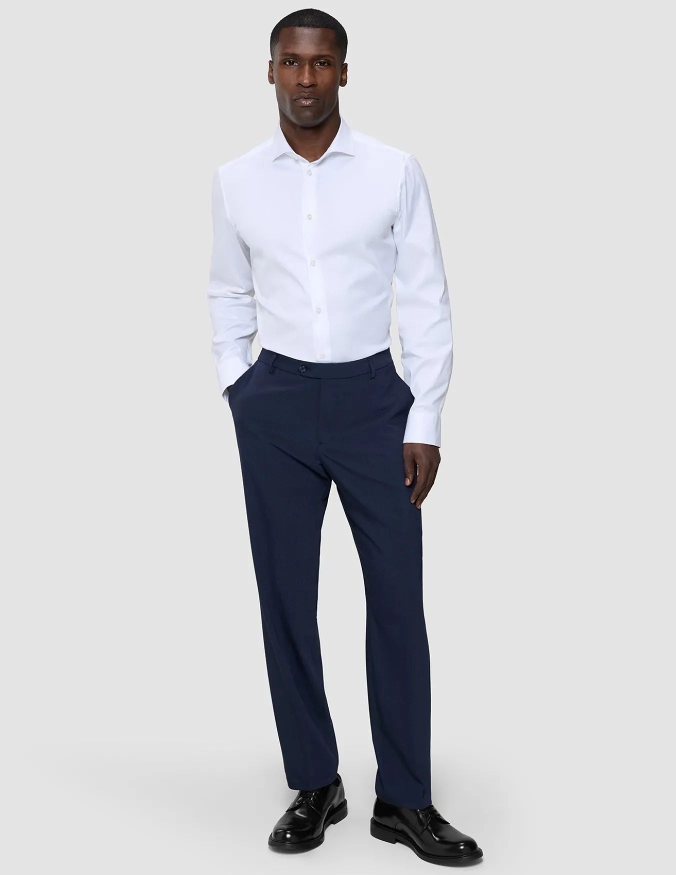 Elevated Shirt White Slim