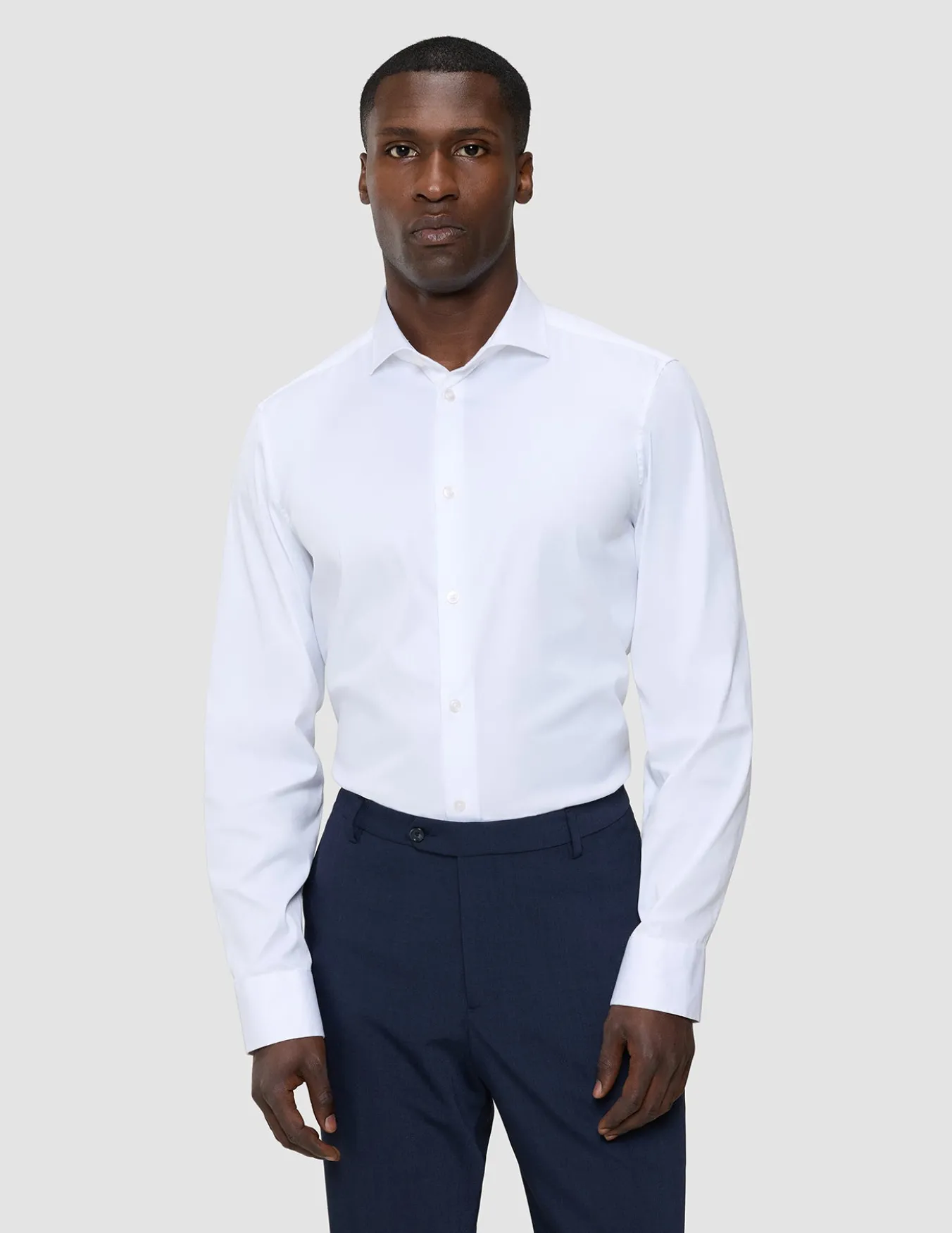 Elevated Shirt White Slim