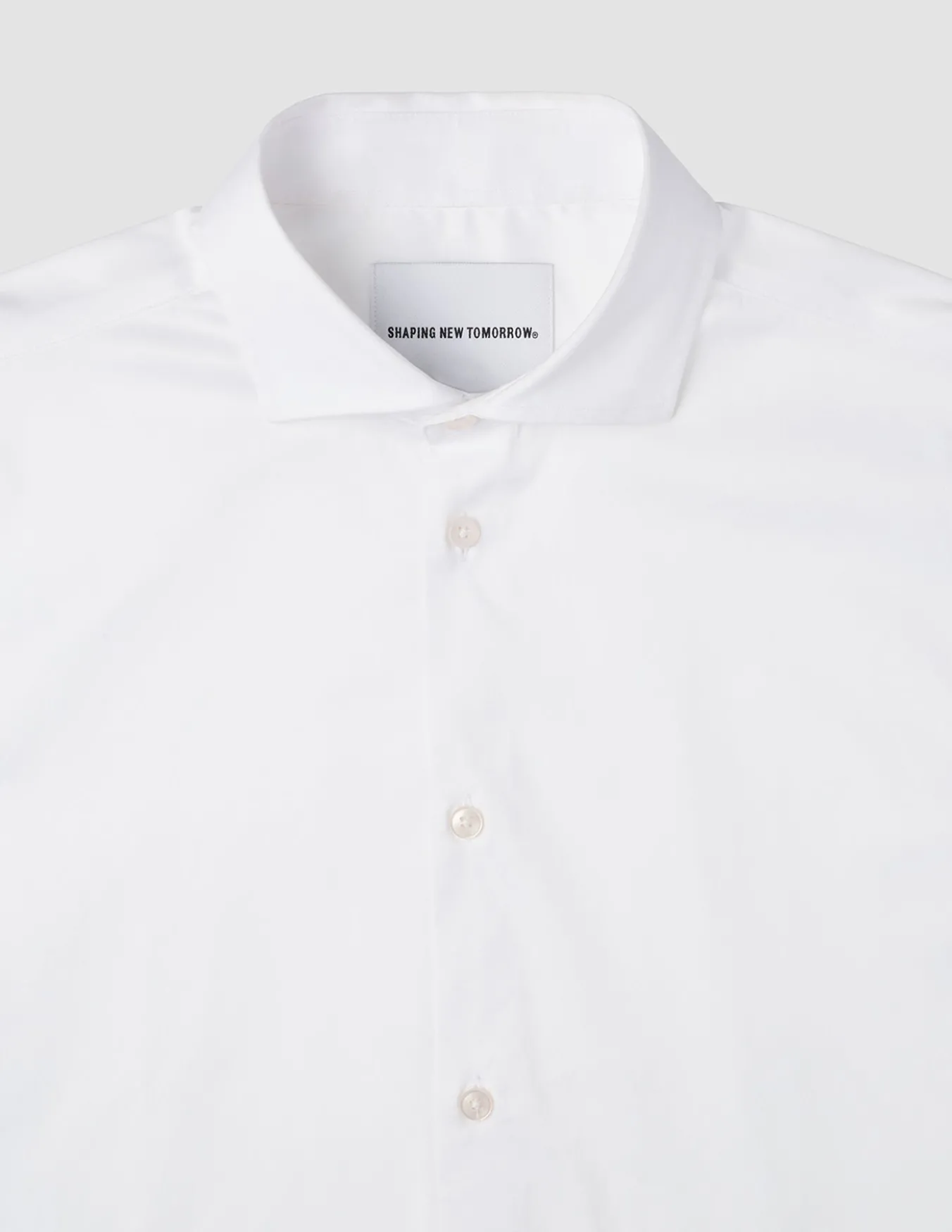 Elevated Shirt White Slim