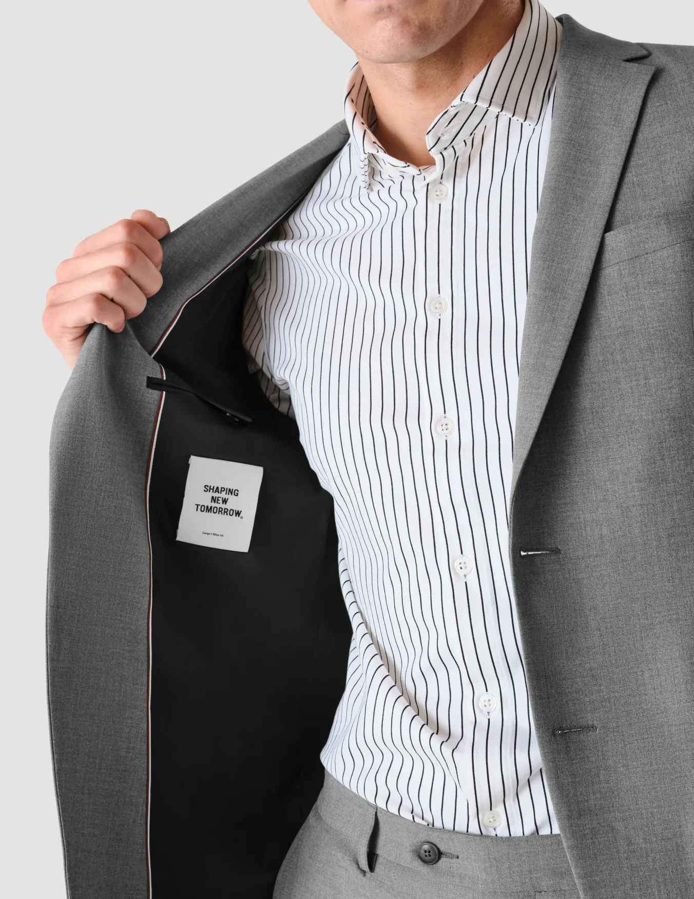 Essential Blazer Cloud Grey Regular