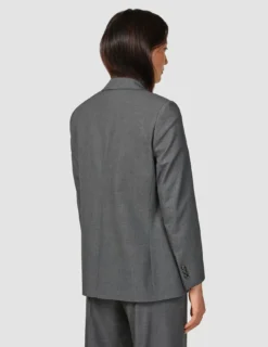 Essential Blazer Dark Grey Melange