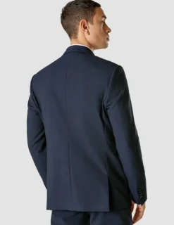 Essential Blazer Navy Melange Regular