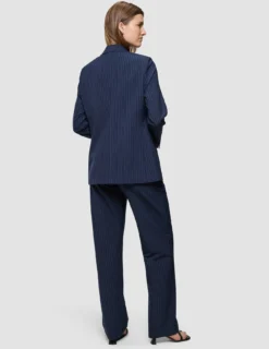Essential Blazer Navy Pinstripe