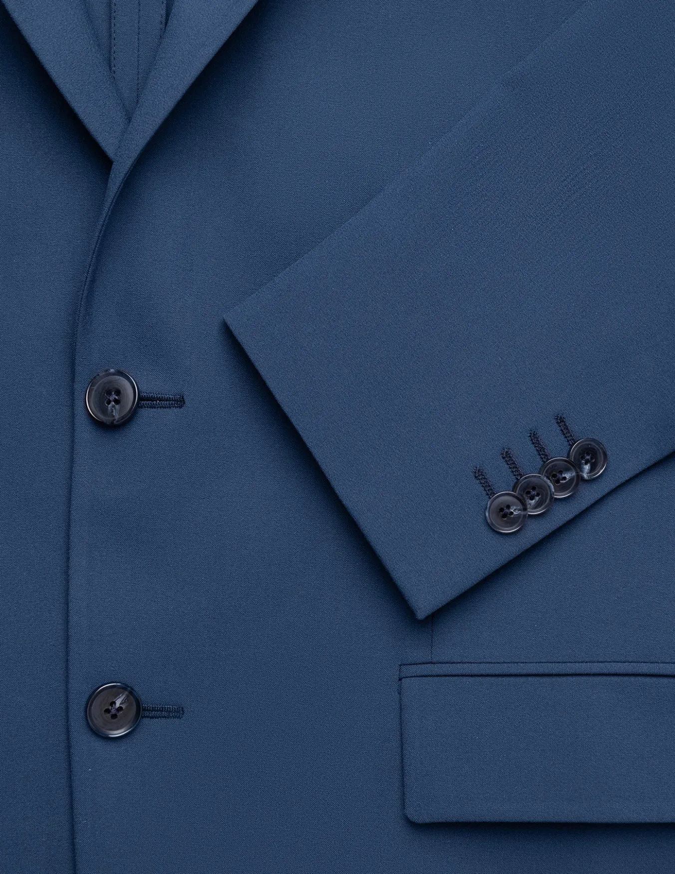Essential Blazer Regular Marine Blue