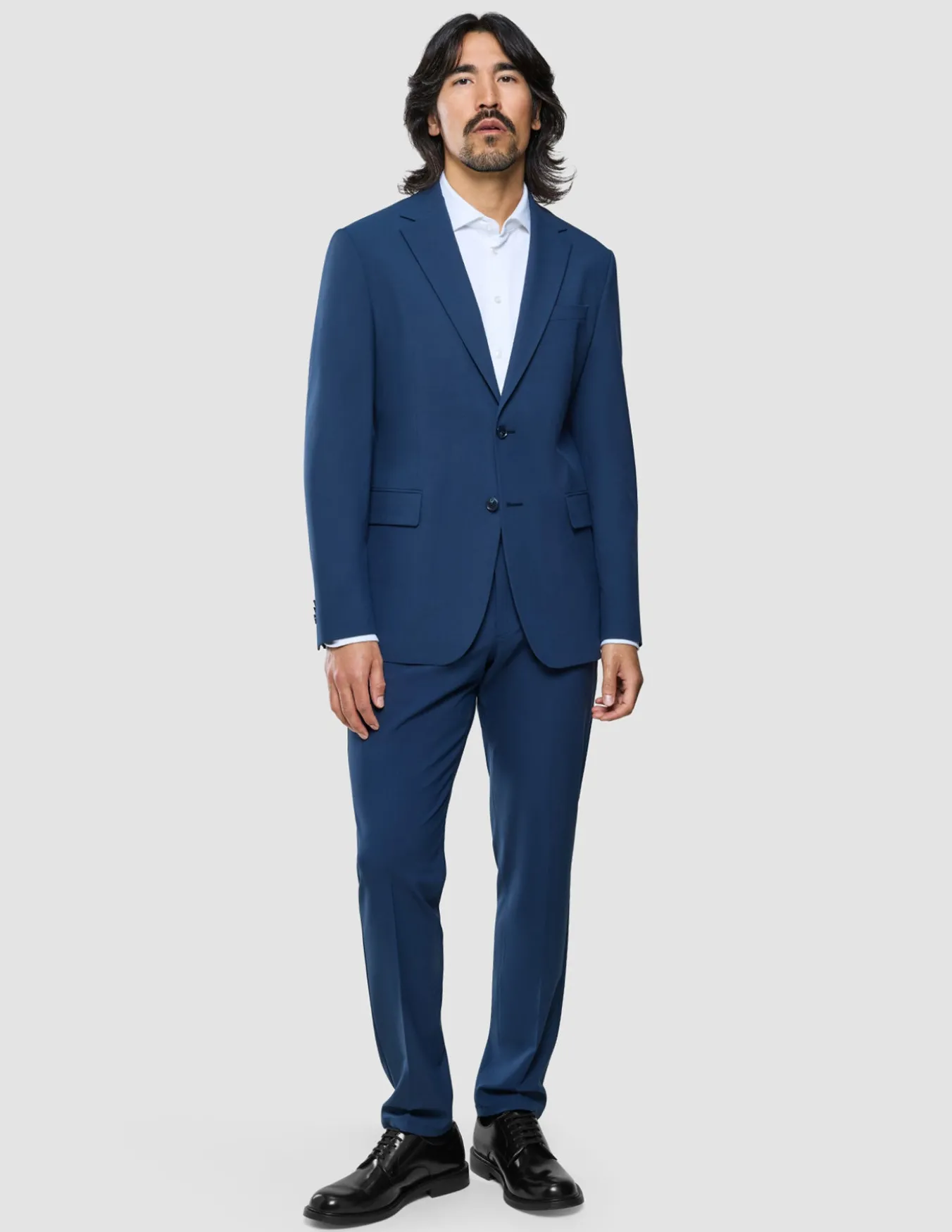 Essential Blazer Regular Marine Blue