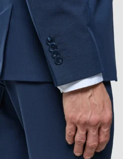 Essential Blazer Regular Navy Checks