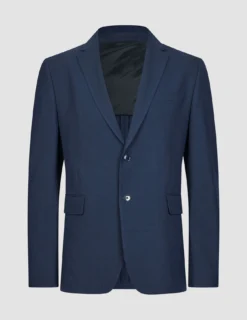 Essential Blazer Regular Navy Checks
