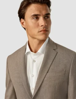 Essential Blazer Slim Almond