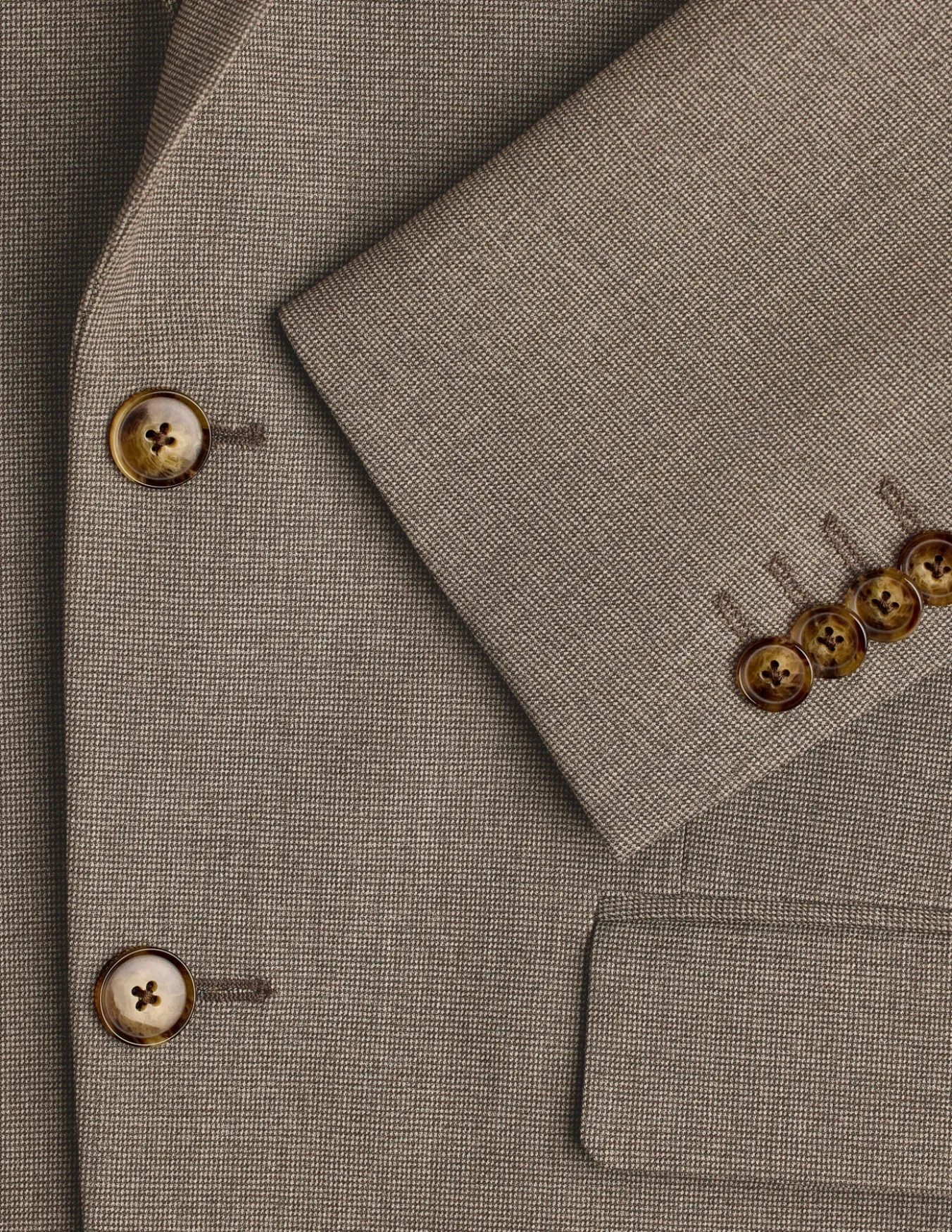 Essential Blazer Slim Almond