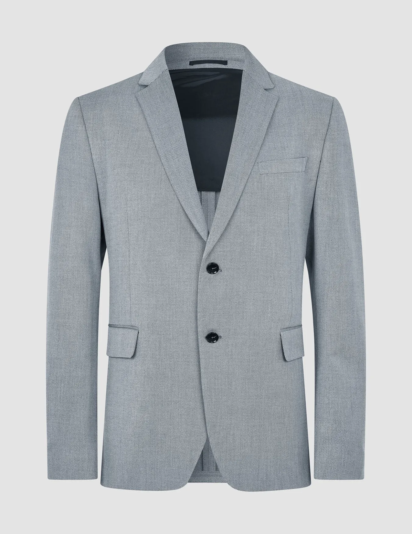 Essential Blazer Slim Ash Twill