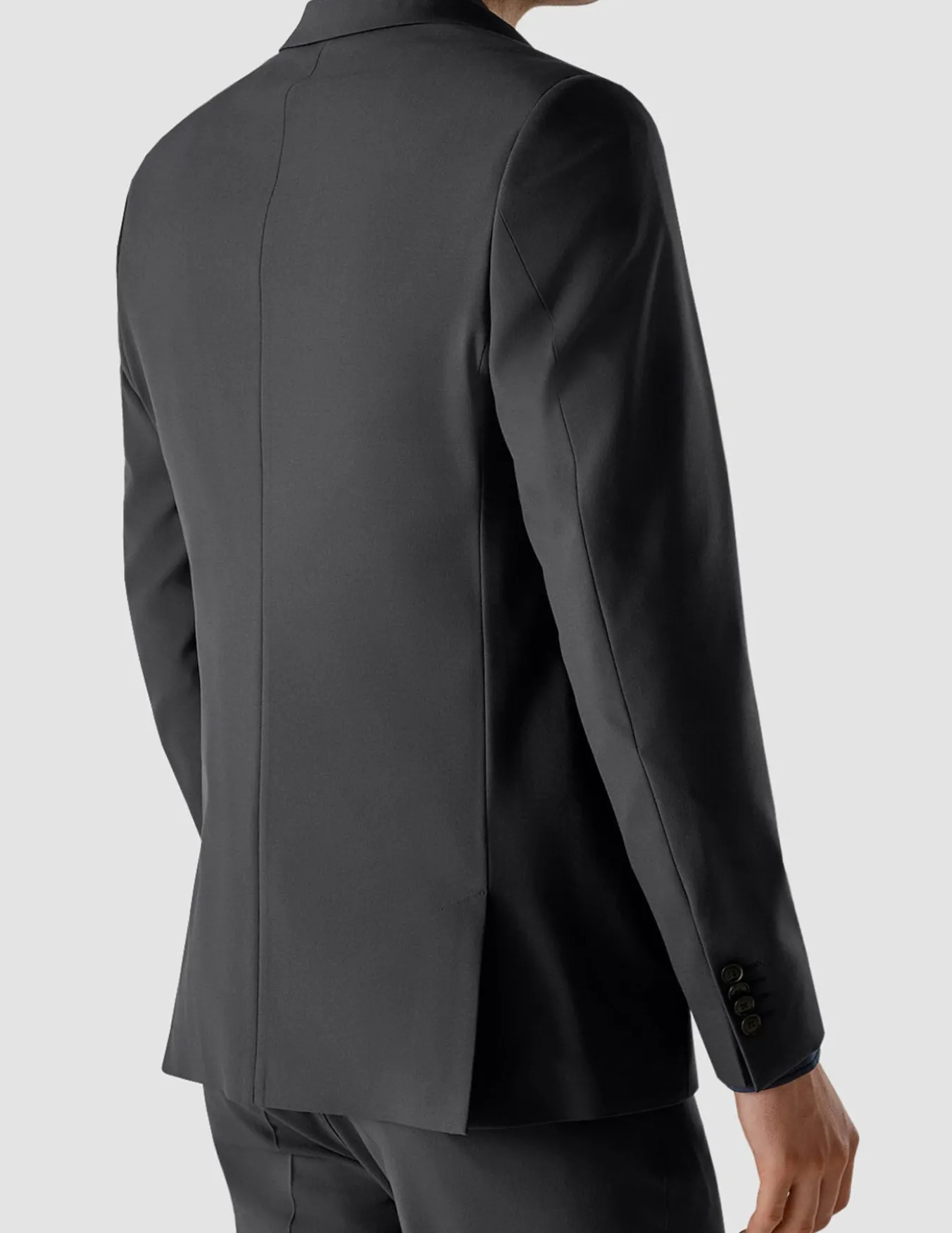 Essential Blazer Slim Dark Shadow