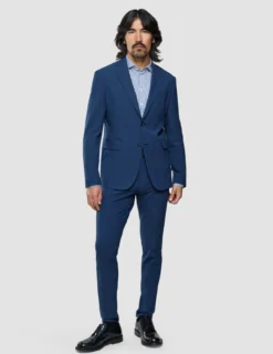 Essential Blazer Slim Marine Blue