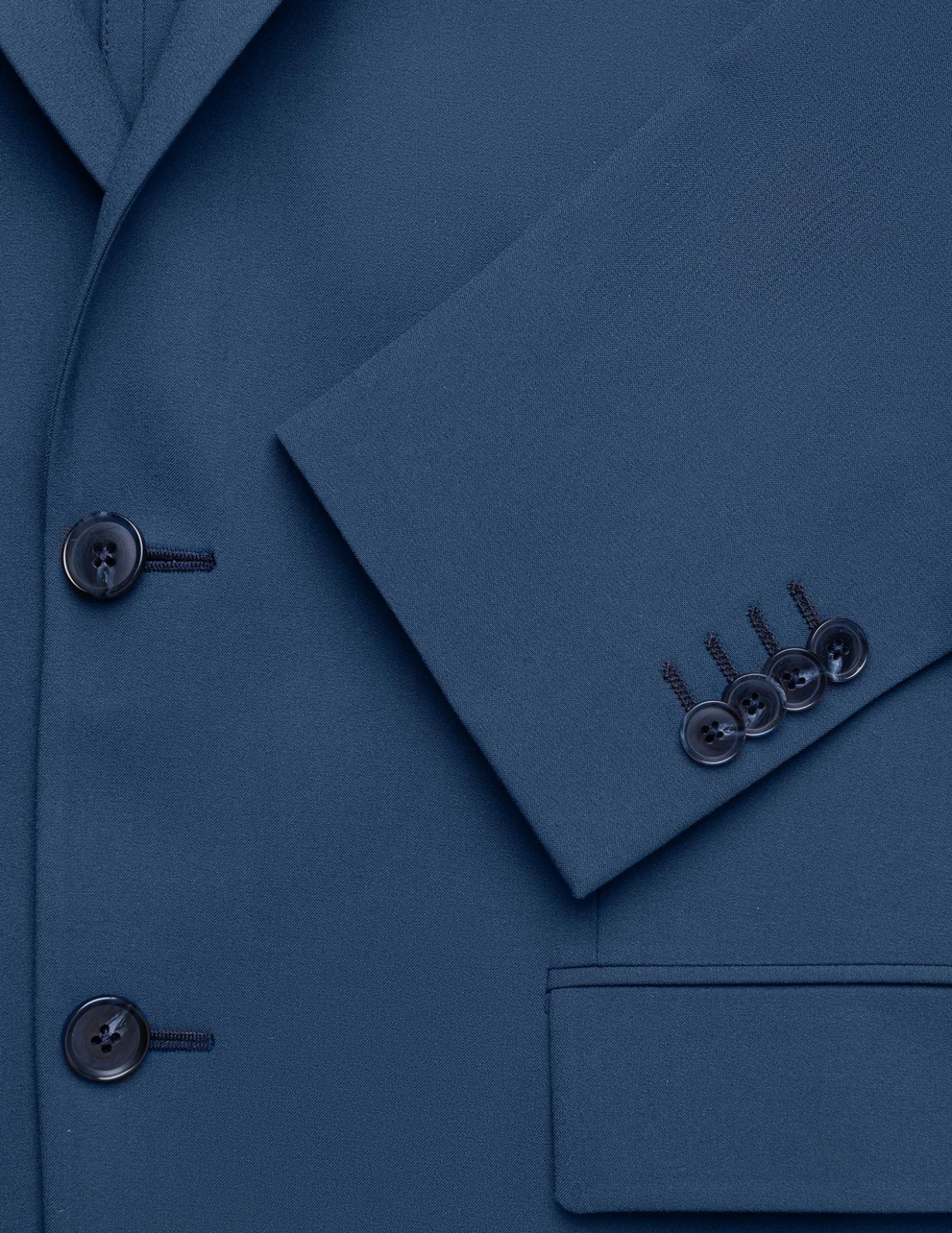 Essential Blazer Slim Marine Blue