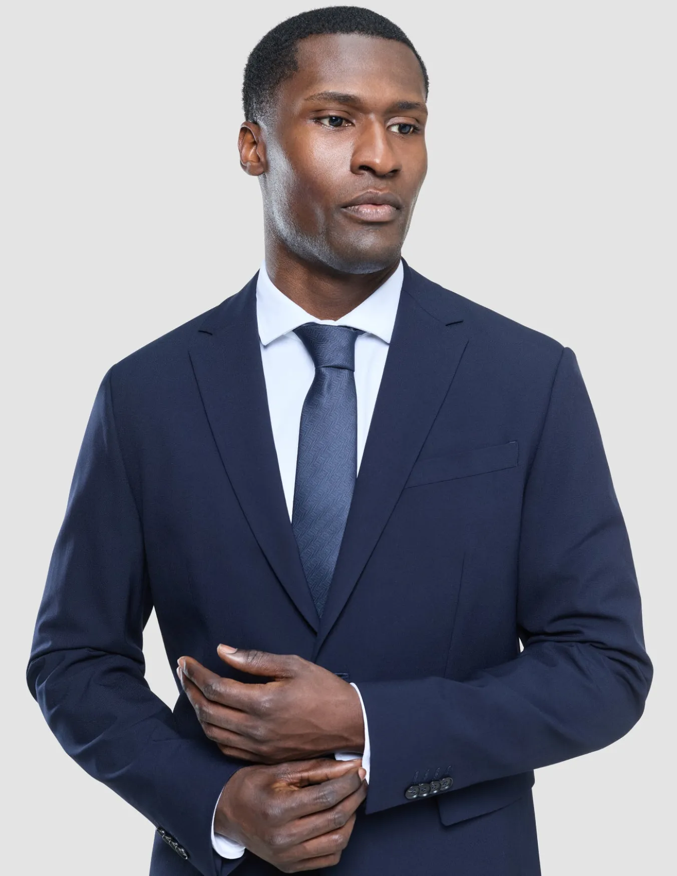 Essential Blazer Slim Midnight Blue