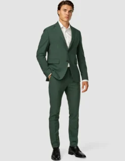 Essential Blazer Slim Pine Green