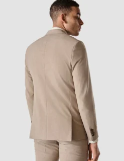 Essential Blazer Slim Sand Grain