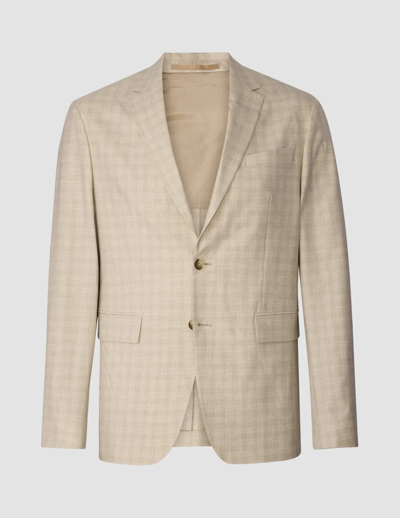 Essential Easy Blazer Regular Warm Sand