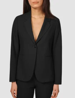 Essential Fitted Blazer Black