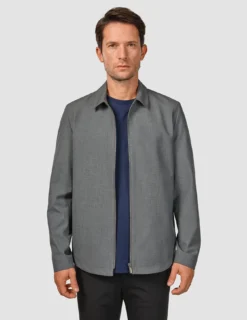 Essential Jacket Dark Grey Melange