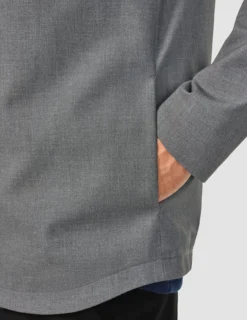 Essential Jacket Dark Grey Melange