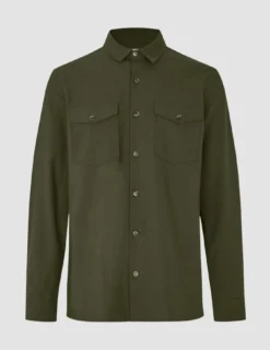 Essential Overshirt Clover Green