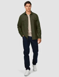 Essential Overshirt Clover Green