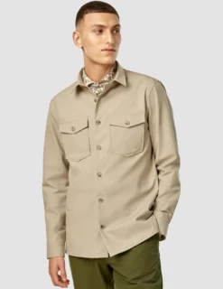 Essential Overshirt Moonstone Melange