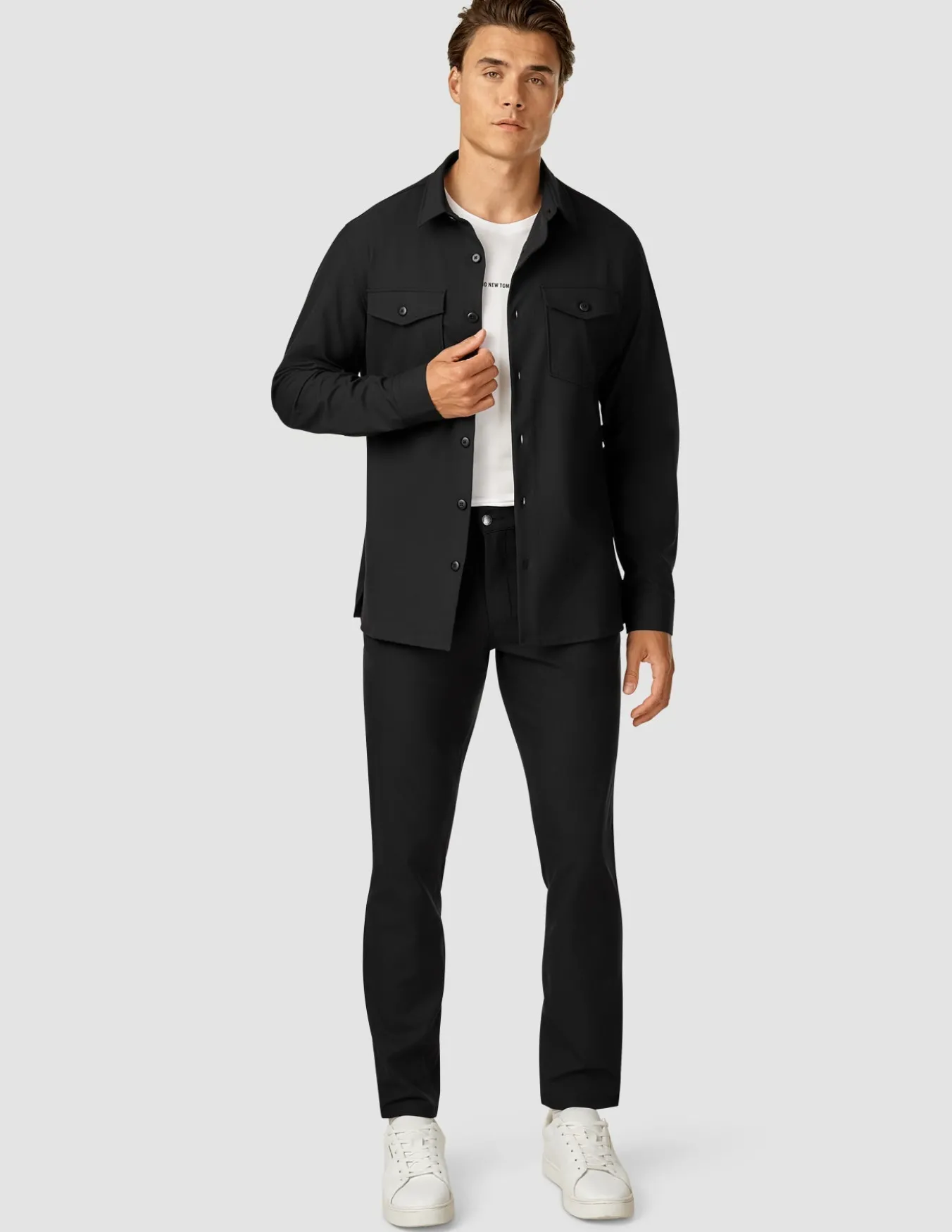 Essential Pants Regular Black