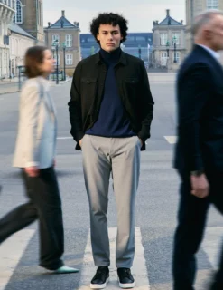 Essential Pants Regular Cloud Grey