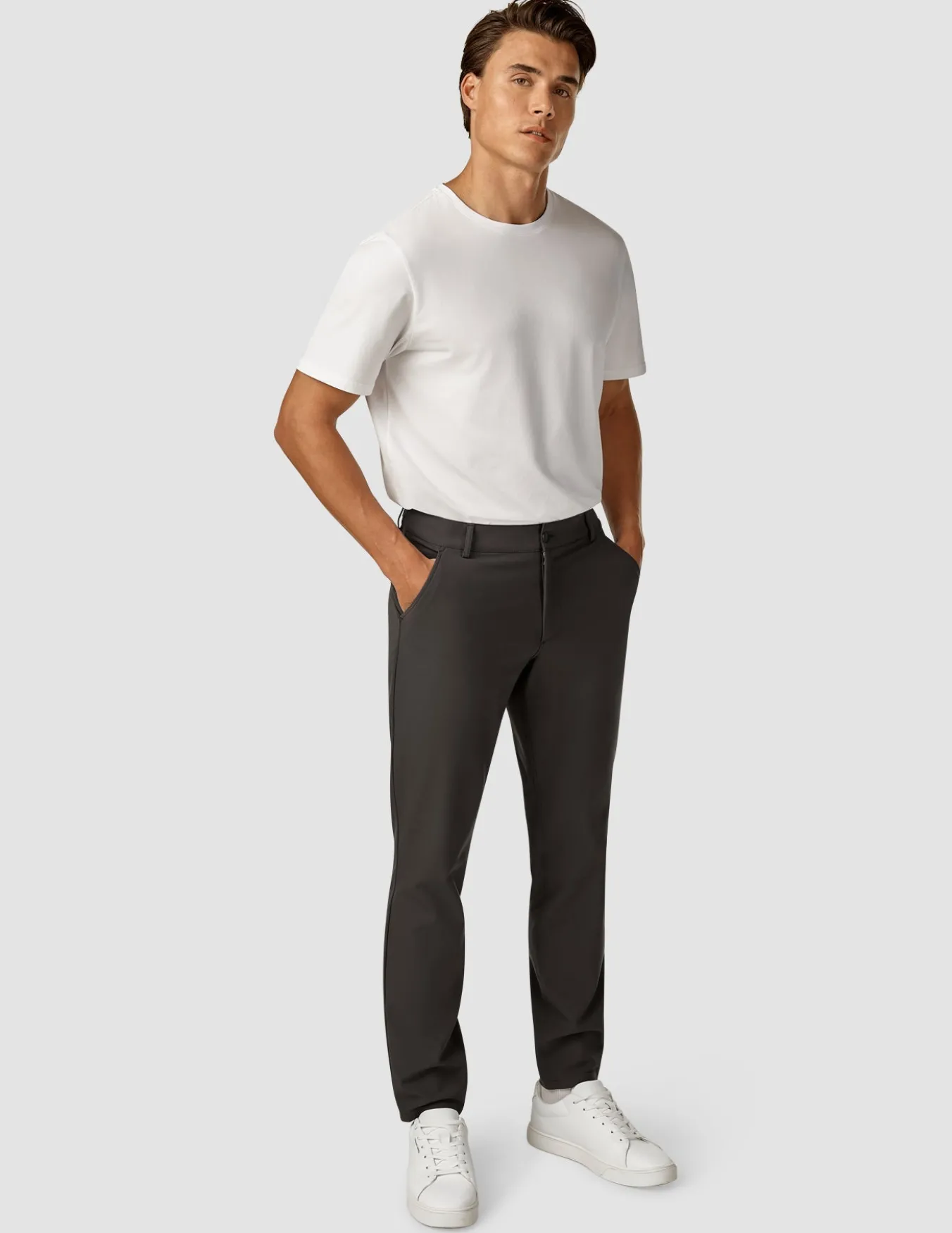 Essential Pants Regular Dark Shadow