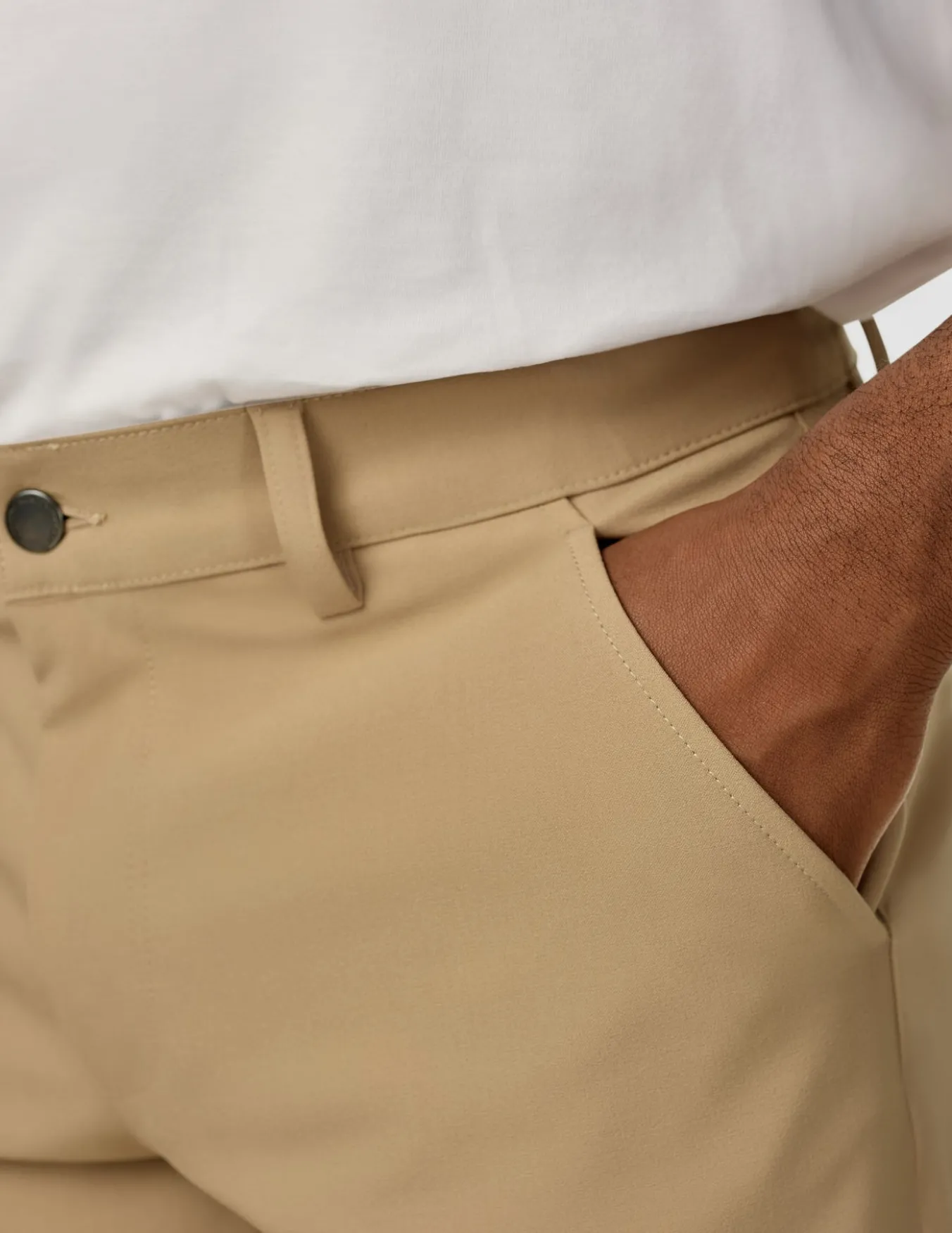 Essential Pants Regular Khaki