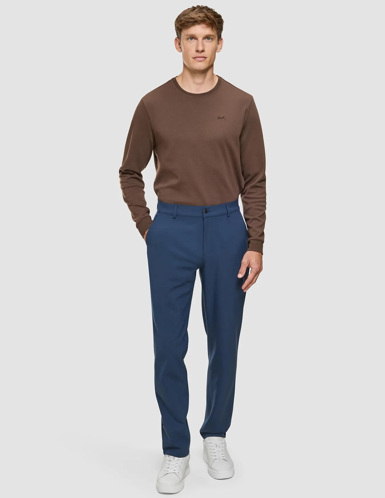 Essential Pants Regular Marine Blue