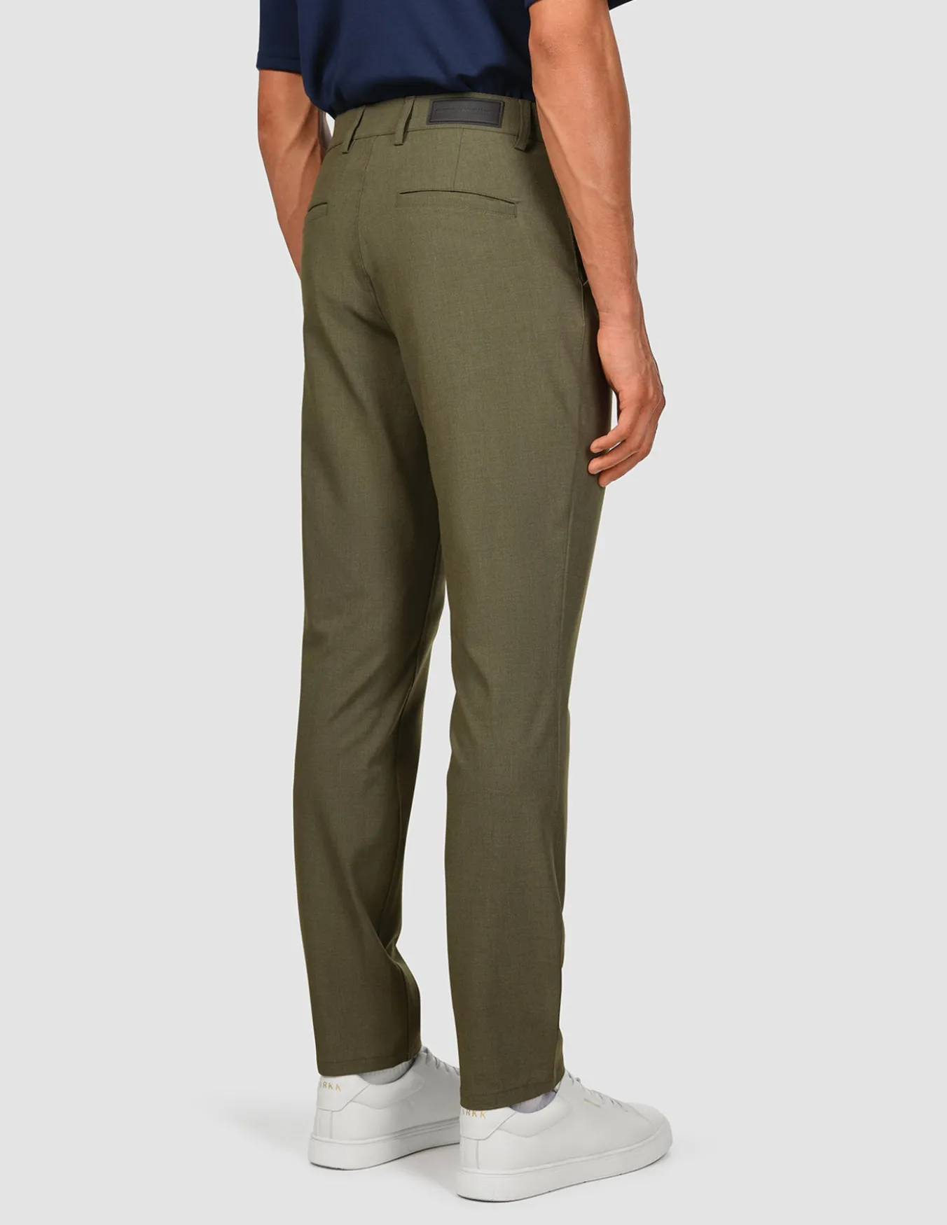 Essential Pants Regular Remote Green Melange