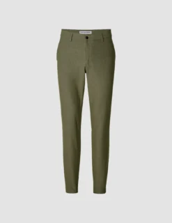 Essential Pants Regular Remote Green Melange